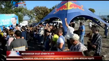 MOTORKROSUN KALBİ GÖNEN'DE ATTI