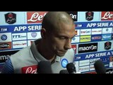 Napoli - Il Psg batte 2-1 gli azzurri al San Paolo, int. a Inler (11.08.14)