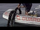 Sorrento (NA) - Alga killer sulla costa, bandita pesca frutti di mare -live- (11.08.14)