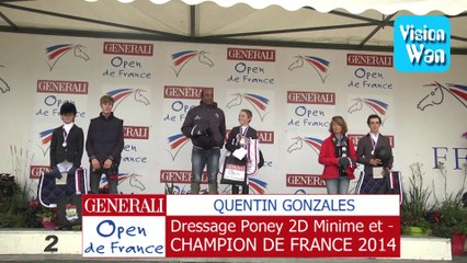 dressage poney 2 d minime et -