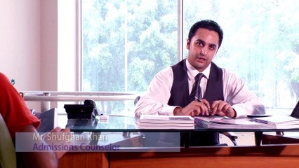 Student Counselling by Mr. Sufghan Khan at Hajvery University