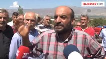 Erzincan'da Köylülerden Taş Ocağı Protestosu