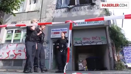 Berlin'deki Mevlana Camisi'nde yangın