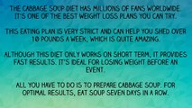 Low Calorie Cabbage Soup Recipe and How to Get Results on the Cabbage Soup Diet Plan