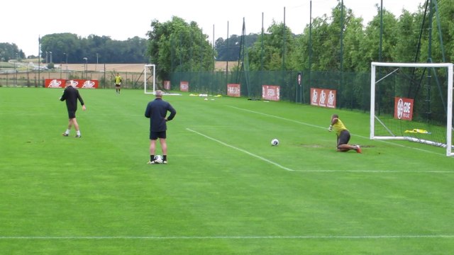 Football (VAFC) : les Valenciennois s'entraînent aux tirs au but