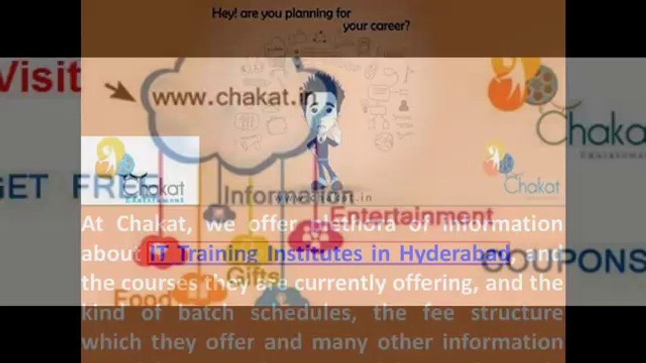 Why should you take Training Institutes Hyderabad-