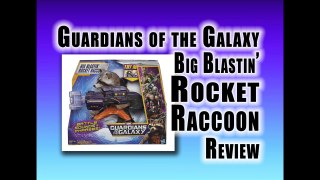 Guardians Of The Galaxy Big Blastin' Rocket Raccoon Figure Toy Review - Hasbro Marvel Legends