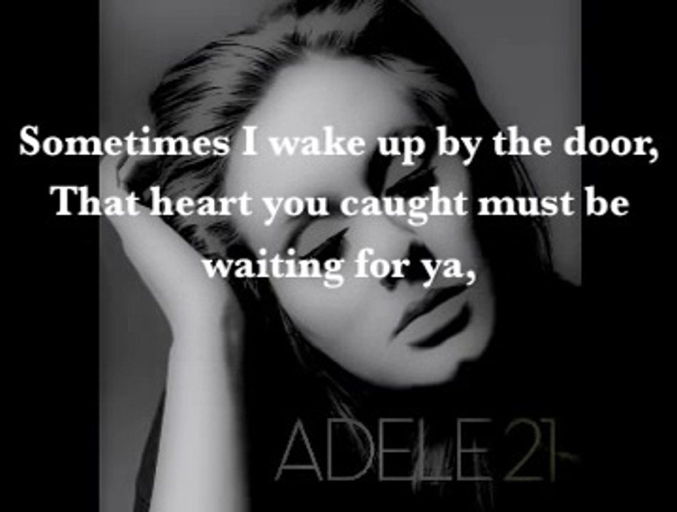 Adele - Set Fire to the Rain Lyrics