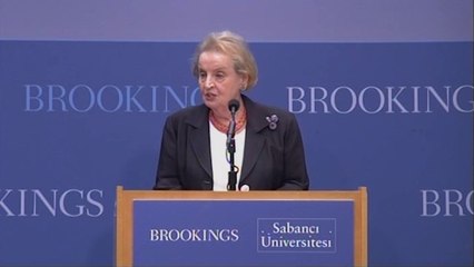 The 10th Sabancı Lecture 2014 by Madeleine Albright