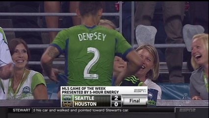 Dempsey échange son maillot contre du popcorn