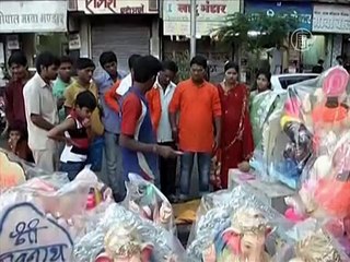 В Индии мастерят самого большого Ганешу