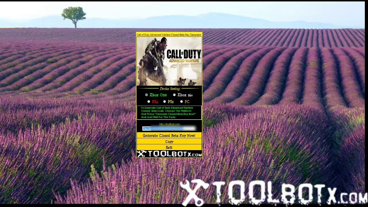 How To Use Call of Duty Advanced Warfare Beta Generator Codes [All Platfrom]