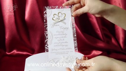 Ebru Davetiye 2495 Montaj - Kına Davetiyesi