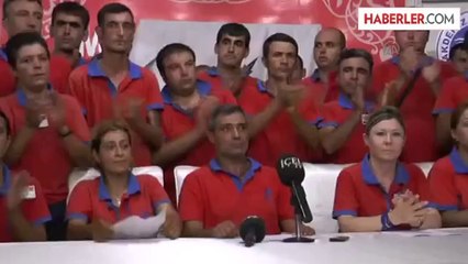 Parkomat çalışanlarından eylem -