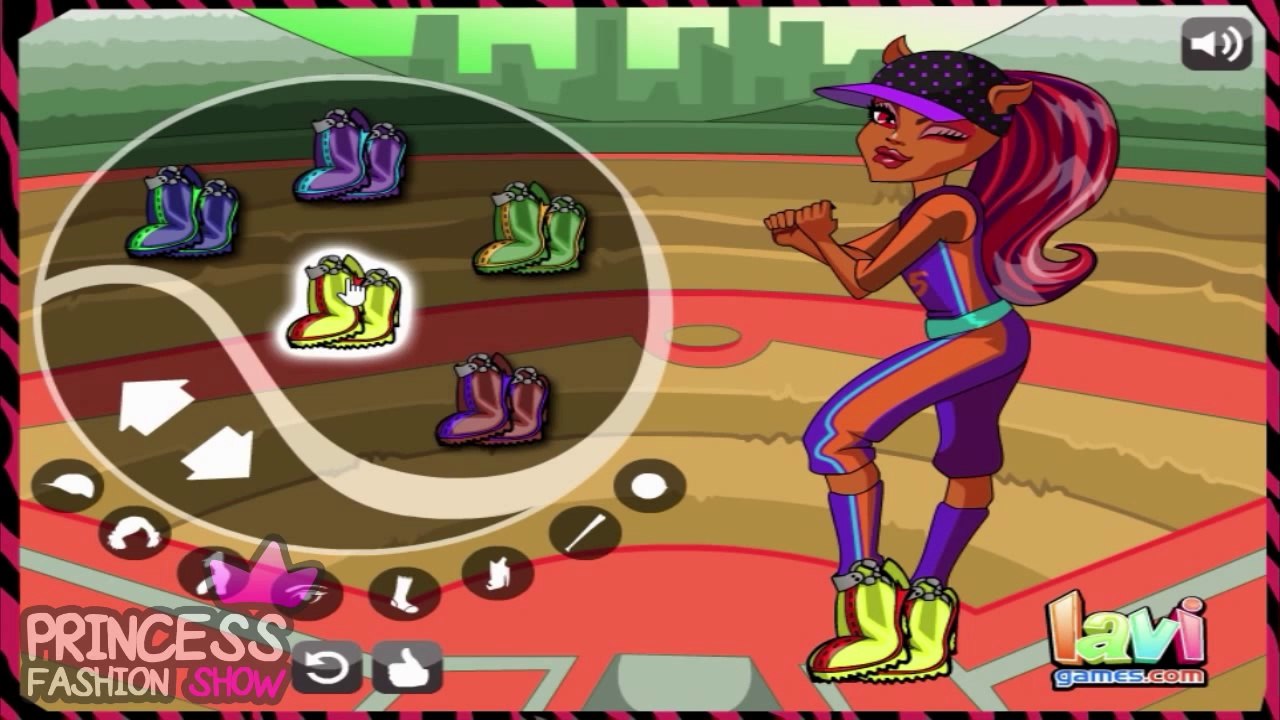 Monster High Full Episode Game - Clawdeen Wolf Ghouls Sports Makeover (NEW Monster High Games)