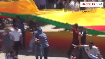 PKK'lının Cenazesinde Gerginlik Çıktı