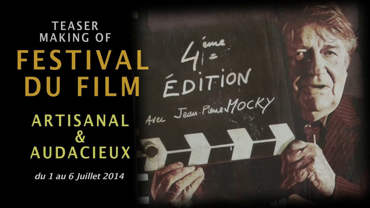 Teaser Making-of Festival Du Film Artisanal & Audacieux avec Jean-Pierre Mocky Joyeuse 2014
