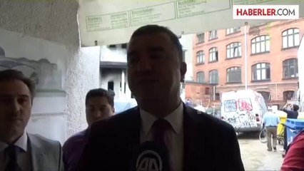 Berlin Mevlana camisindeki yangın