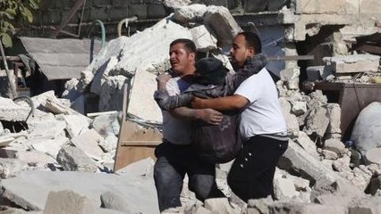 Fighting in Syria traps civilians