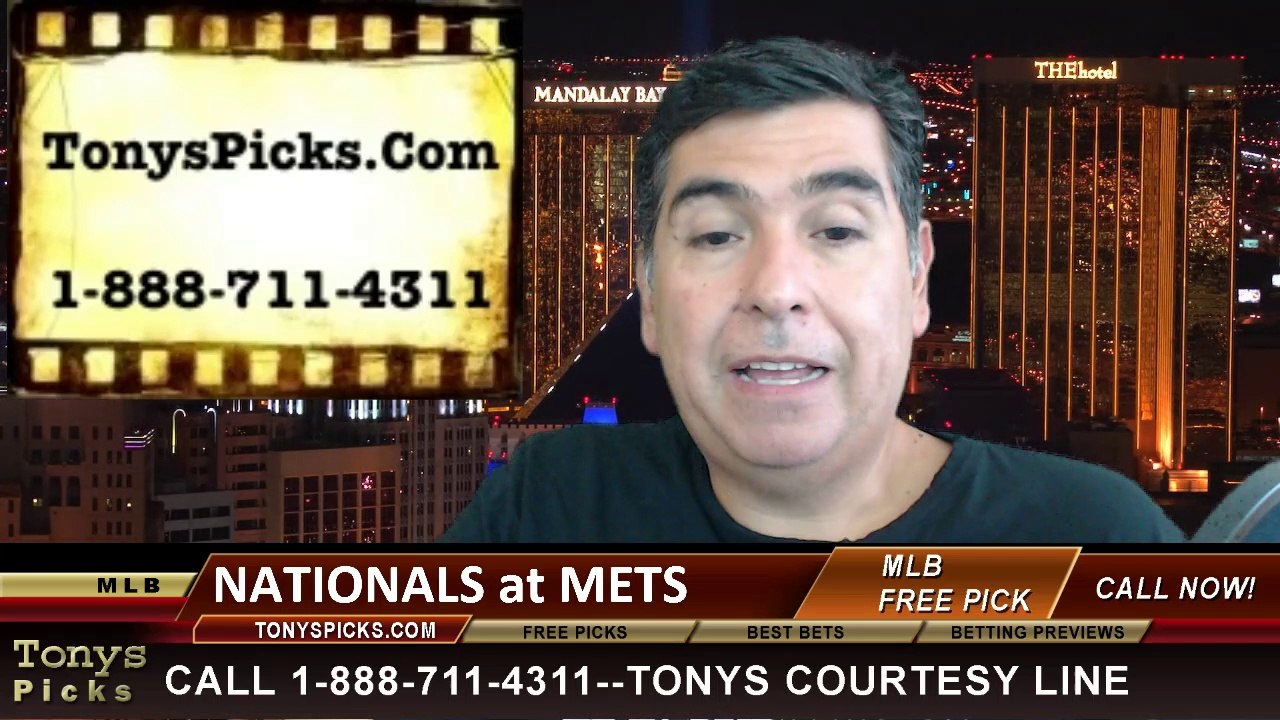 New York Mets vs. Washington Nationals Pick Prediction MLB Odds Preview 8-12-2014