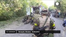 Pro-Ukrainian volunteer fighters killed and injured in battle near Donetsk