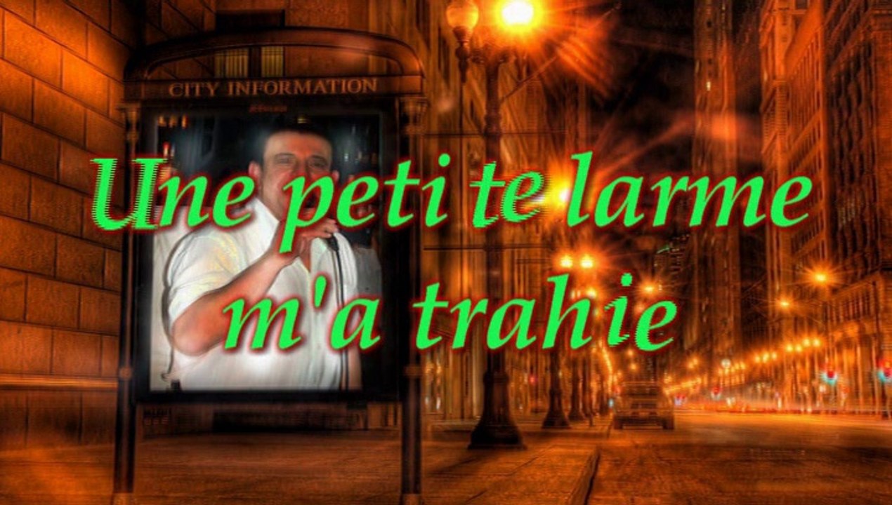 Une petite larme m'a trahie