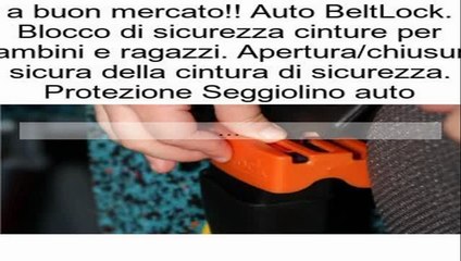 Auto BeltLock. Blocco di sicurezza cinture per bambini e ragazzi. Apertura/chiusura sicura della cintura di sicurezza. Protezione Seggiolino auto Recensioni