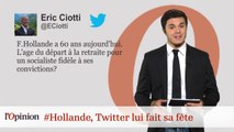 #tweetclash : #Hollande, Twitter lui fait sa fête