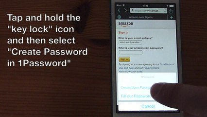 iCab Mobile and 1Password working together under iOS 8