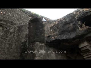 Chini Mahal of Daulatabad Fort near Aurangabad in India