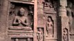 Pre-historic sculptures and stone carvings - Ajanta Caves, India