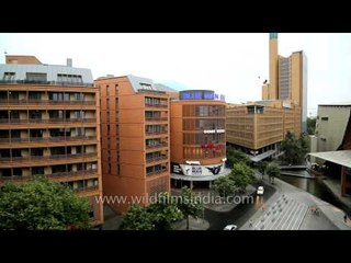 Potsdamer Platz & Marlene Dietrich plaza undersection Germany WD62 81