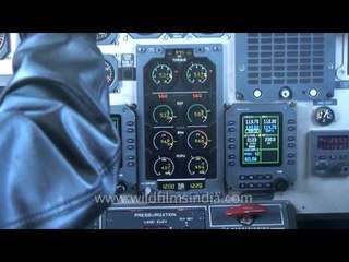 Pilot console of British Aerospace BAe Jetstream 41