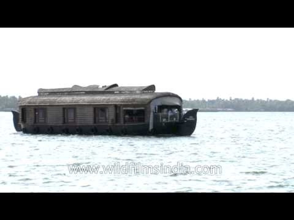 Backwaters boat ride in Kerala