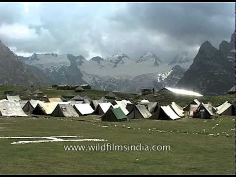 Rows of tents and high snow mountains: Kashmir gears up for Amarnath Yatra