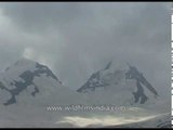 Snow covered Himalayan peaks of Kashmir