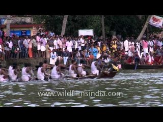 Annual boat race - Champakulam, Kerala