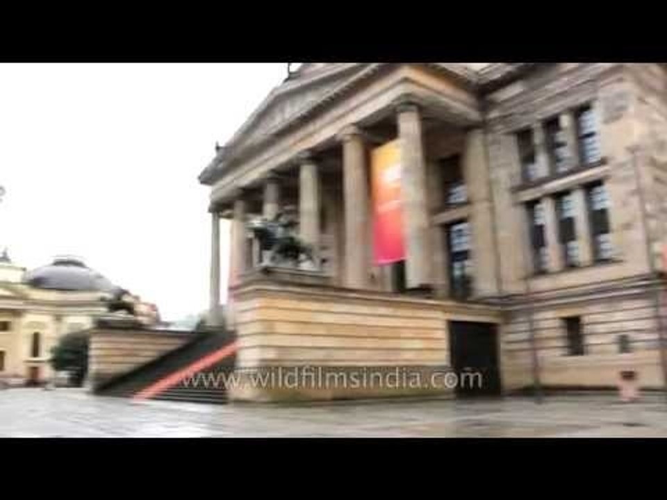 Concert Hall, French and German Domes and Gendarmenmarkt in Berlin, Germany