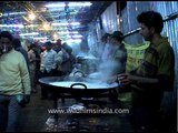 Amarnath pilgrims gather for morning breakfast, Kashmir