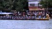 Visitors and participants in festive mood during snake boat race, Champakulam