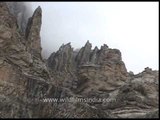 Fold mountains in the Kashmir Himalaya: rare geographical feature