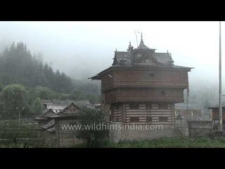 Himachal Pradesh's famous wooden multi storeyed temples, Sarahan