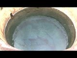 Hot water sulphur springs in Orissa