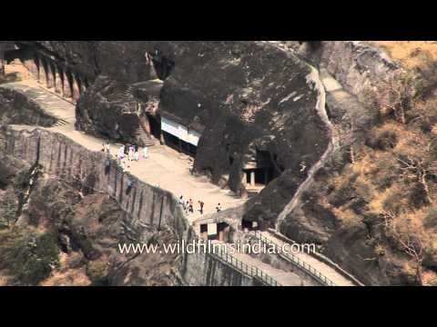 The Ajanta Caves - Aurangabad, India