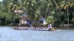 Snake boats during Champakulam snake boat race - Pamba River