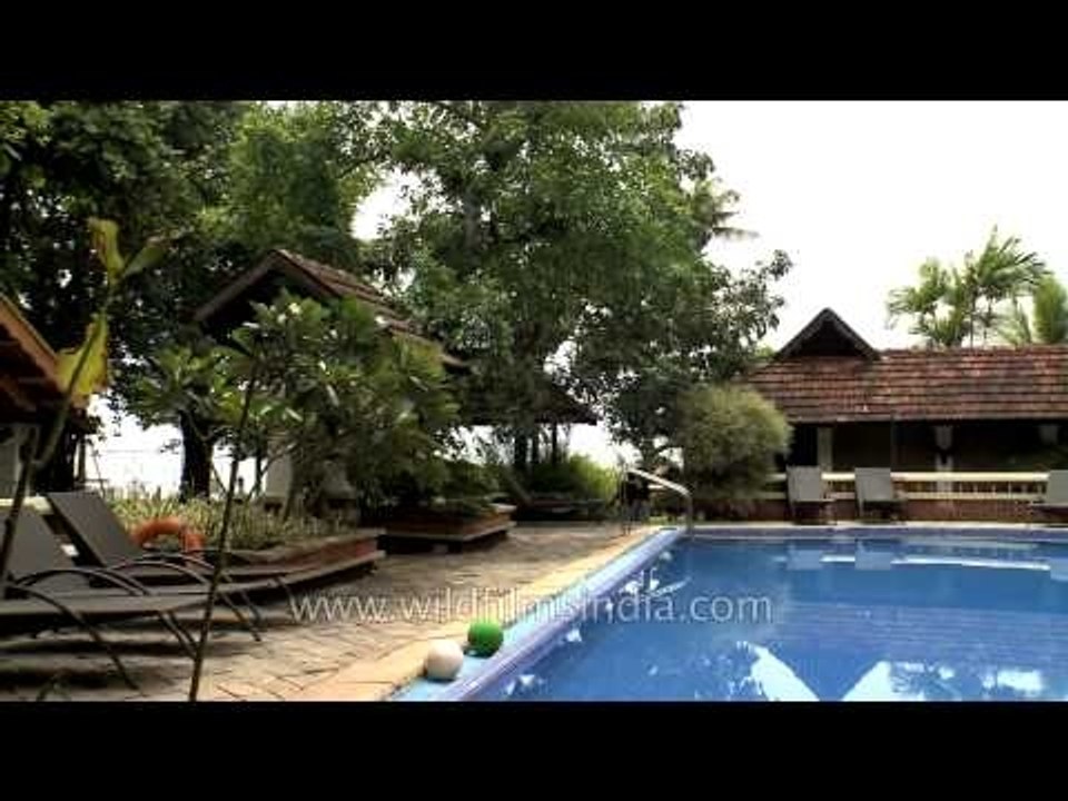 Poolside: Punnamada backwater resort, Alappuzha