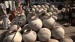 Earthen pots on sale - Rajasthan