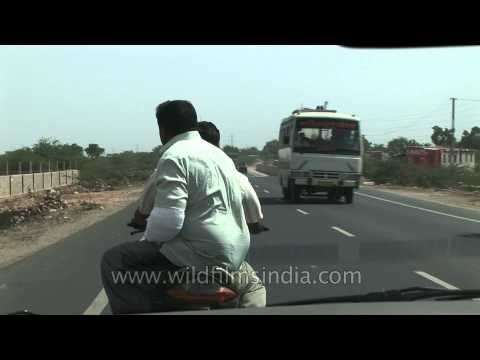Travelling through the roads of Gujarat - India