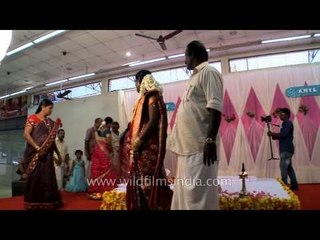 Arrival of bride's family and groom's family: Kerala wedding