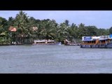 Champakulam snake boat race in progress - Kerala